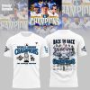 Los Angeles Dodgers 2025 World Series Back To Back Champions Hoodie Shirt