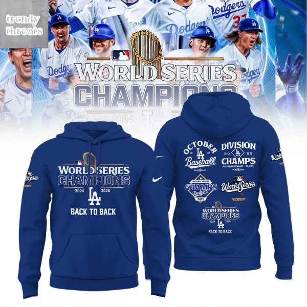Los Angeles Dodgers 2025 World Series Champions Perfect Season Hoodie Shirt