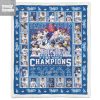 Los Angeles Dodgers Back 2 Back 9 Time World Series Champions Blanket Quilt