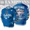 Los Angeles Dodgers Back To Back World Series Champions Baseball Jacket