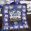 Los Angeles Dodgers Back 2 Back 9 Time World Series Champions Blanket Quilt