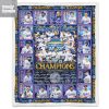 Los Angeles Dodgers Back To Back World Series Champions Blanket Quilt