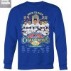 Los Angeles Dodgers Back To Back World Series Champions T Shirt