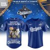 Los Angeles Dodgers Hello Kitty Charlie Brown Back To Back World Champions Jersey