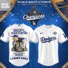 Los Angeles Dodgers Snoopy Charlie Brown Back To Back World Champions Jersey