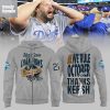 Los Angeles Dodgers Thanks Kersh We Rule Octobers Champions Hoodie Shirt