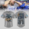 Los Angeles Dodgers 9 Time World Series Champs Jersey