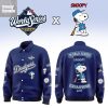 Toronto Blue Jays 2025 World Series Black Baseball Jacket