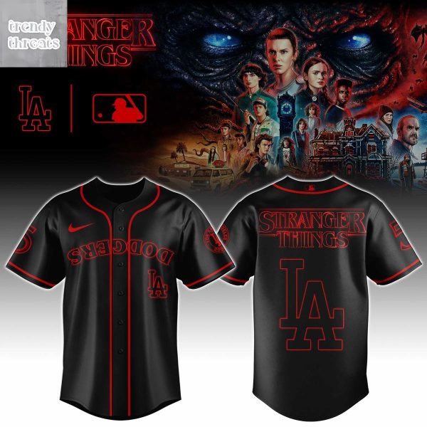 Los Angeles Dodgers x Stranger Things 5 One Last Adventure Jersey