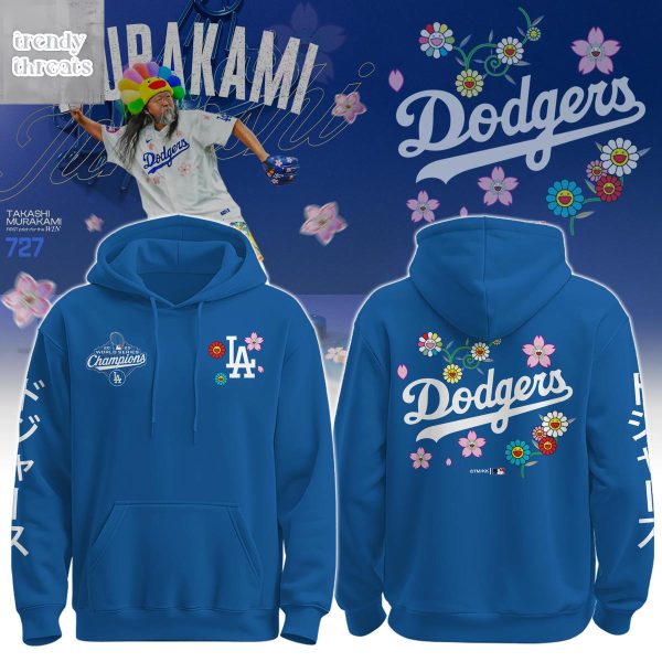 Los Angeles Dodgers x Takashi Murakami World Series Champions 2025 Hoodie Shirt