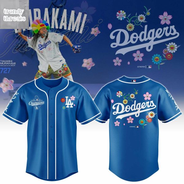 Los Angeles Dodgers x Takashi Murakami World Series Champions 2025 Jersey