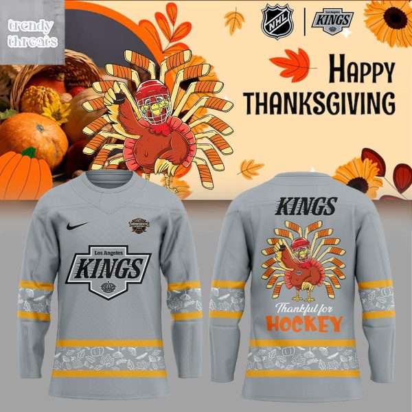 Los Angeles Kings Happy Thanksgiving 2025 Jersey