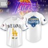 Los Angeles Dodgers 9 Time World Series Champs Jersey