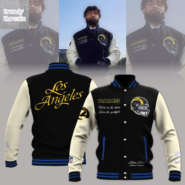 Los Angeles Rams 2025 Rivalries Baseball Jacket