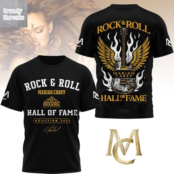 Mariah Carey Rock & Roll Hall Of Fame 2025 T Shirt