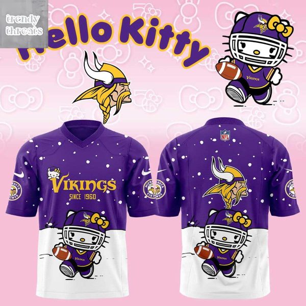 Minnesota Vikings x Hello Kitty XMas Jersey