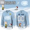 Edmonton Oilers x Peanuts Snoopy Jersey