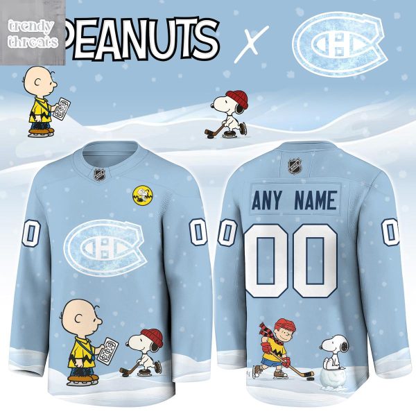 Montreal Canadiens x Peanuts Snoopy Jersey