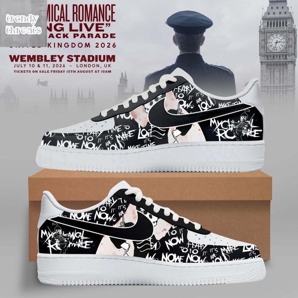 My Chemical Romance Long Live The Black Parade Air Force 1 Shoes