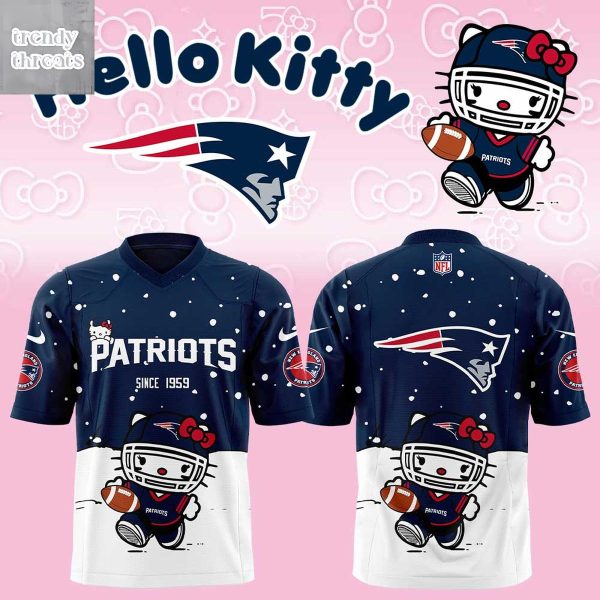 New England Patriots x Hello Kitty XMas Jersey
