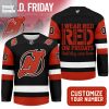 San Jose Sharks Red Friday Hockey Jersey