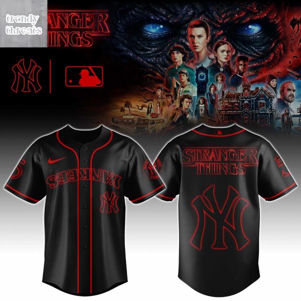 New York Yankees x Stranger Things 5 One Last Adventure Jersey