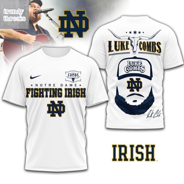 Notre Dame Fighting Irish x Luke Combs My Kinda Saturday Night 2026 Shirt