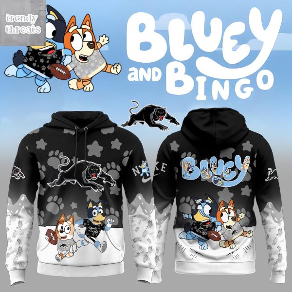 Penrith Panthers x Bluey & Bingo Christmas 2025 Hoodie