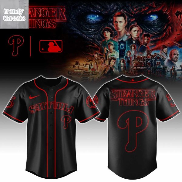 Philadelphia Phillies x Stranger Things 5 One Last Adventure Jersey