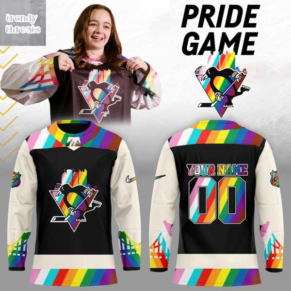 Pittsburgh Penguins Pride Game 2025 Jersey