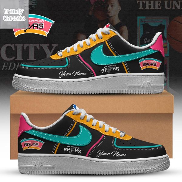 San Antonio Spurs 2025 Classic Colors City Air Force 1 Shoes