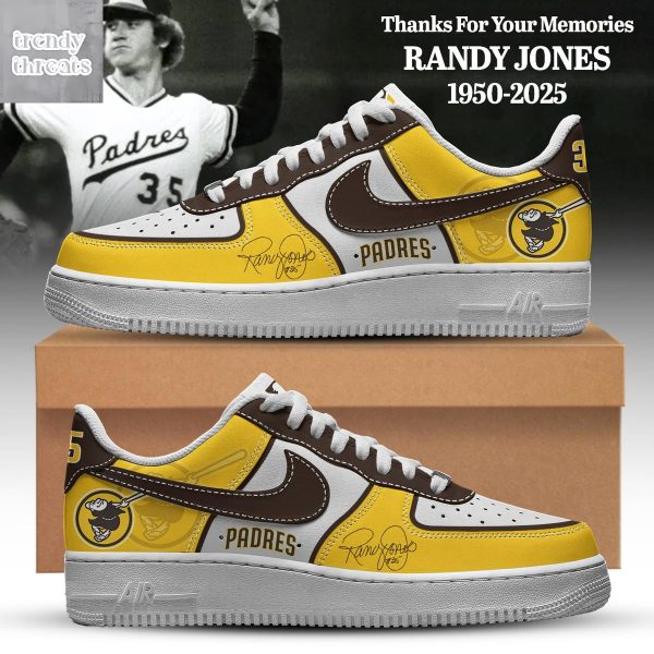 San Diego Padres x Randy Jones Tribute 2025 Air Force 1 Shoes