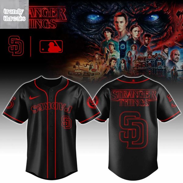 San Diego Padres x Stranger Things 5 One Last Adventure Jersey