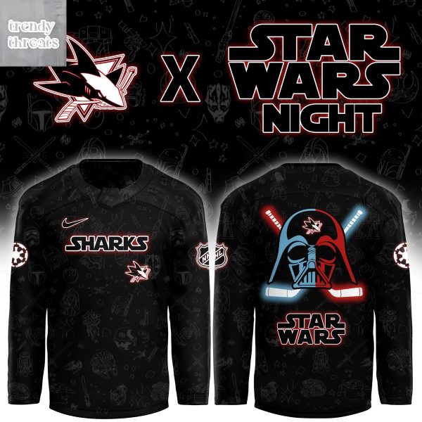 San Jose Sharks  x Star Wars Night 2026 Hockey Jersey