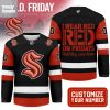 Seattle Kraken Red Friday Hockey Jersey