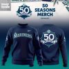 Seattle Mariners 50th Anniversary Est 1977 Hoodie Shirt