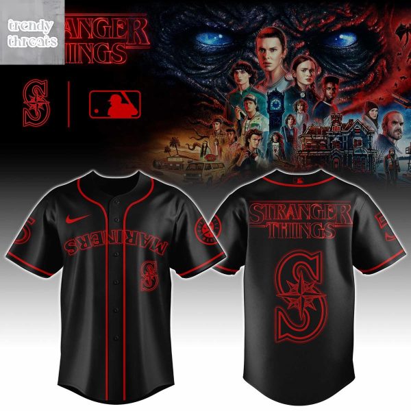 Seattle Mariners x Stranger Things 5 One Last Adventure Jersey