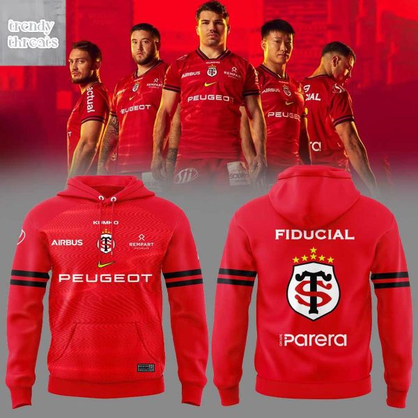 Stade Toulousain Rugby Maillot Home Third 2025-26 Hoodie T-Shirt