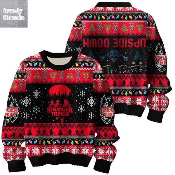 Stranger Things 5 One Last Adventure Ugly Sweater