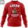 Stranger Things 5 Spend The Holidays In Hawkins Characters Hoodie Shirt