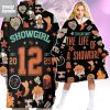 Pittsburgh Steelers Merry Christmas Tis The Season Fleece Blanket Hoodie Pittsburgh Steelers Merry Christmas Tis The Season Fleece Blanket Hoodie