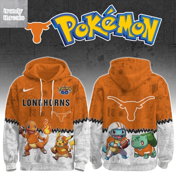 Texas Longhorns x Pokemon Legends Hoodie Shirt