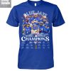 Toronto Blue Jays Celebrating World Series 2025 Champions T Shirt