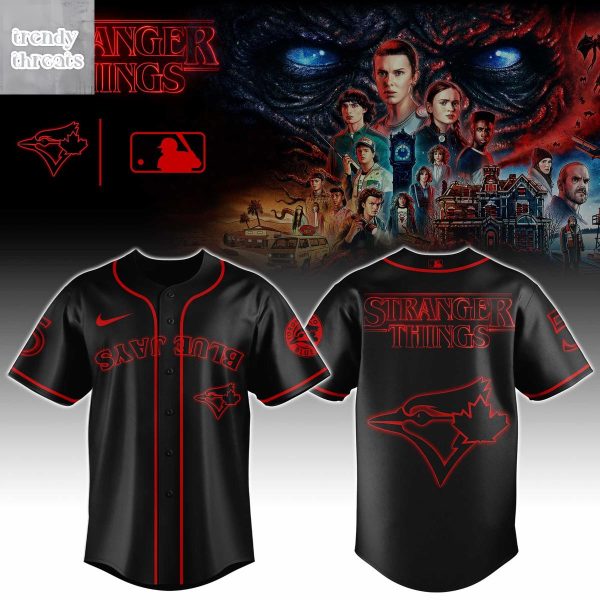 Toronto Blue Jays x Stranger Things 5 One Last Adventure Jersey