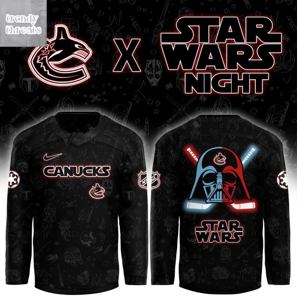 Vancouver Canucks x Star Wars Night 2026 Hockey Jersey