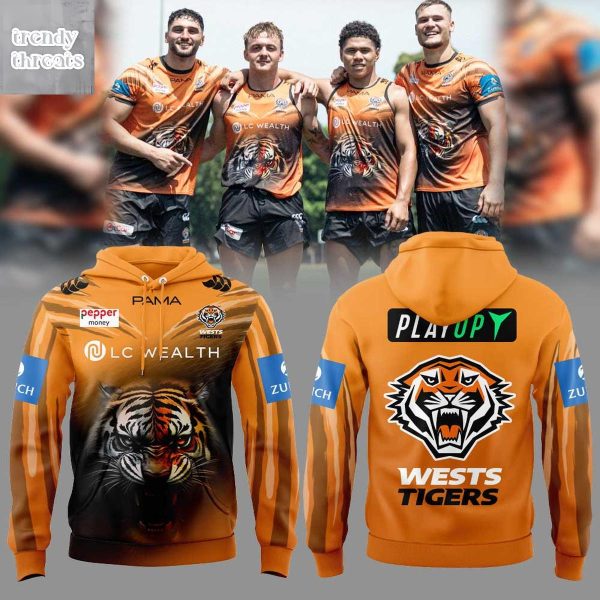 West Tigers 2026 Uniform Hoodie Shirt