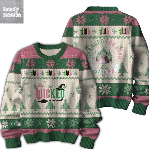 Wicked Changed For Good Ugly Sweater
