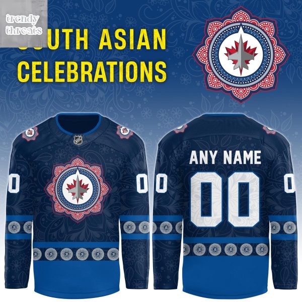 Winnipeg Jets South Asian Celebration Hockey Jersey