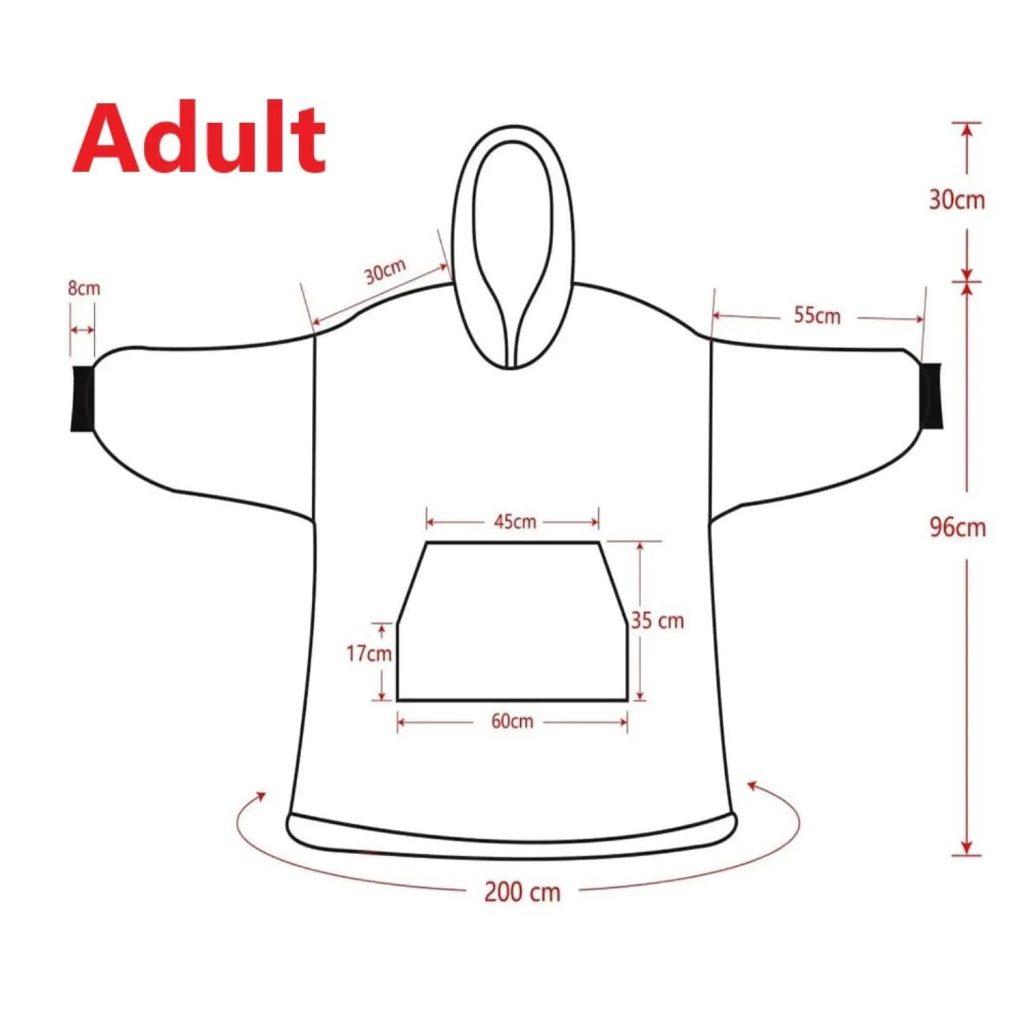 Chainsaw Man Fleece Blanket Hoodie