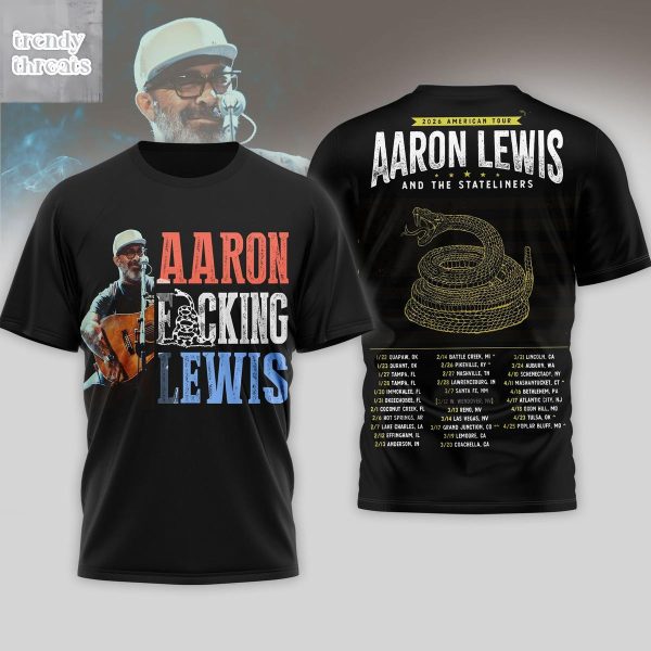 Aaron Lewis 2026 American Tour T-Shirt